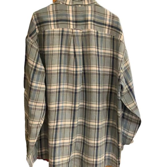Vintage Orvis 100% Linen Shirt Extra Large - Picture 4 of 9